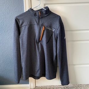 Eddie Bauer First Ascent 1/2 zip fleece jacket